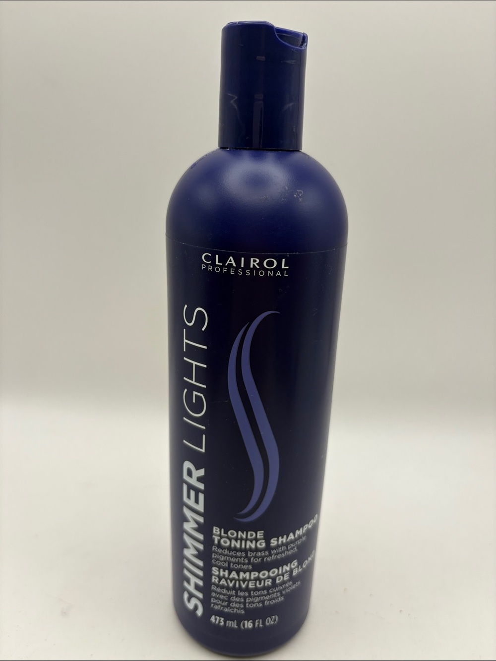 Clairol Professional Shimmer Lights Blonde Toning Shampoo - Deep Violet